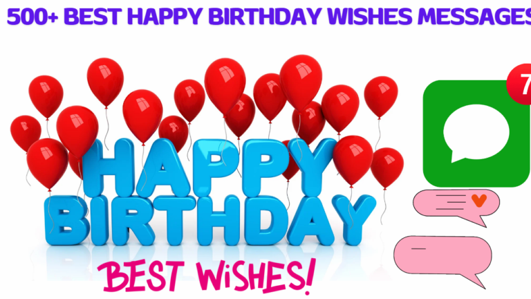 500+ birthday wishes