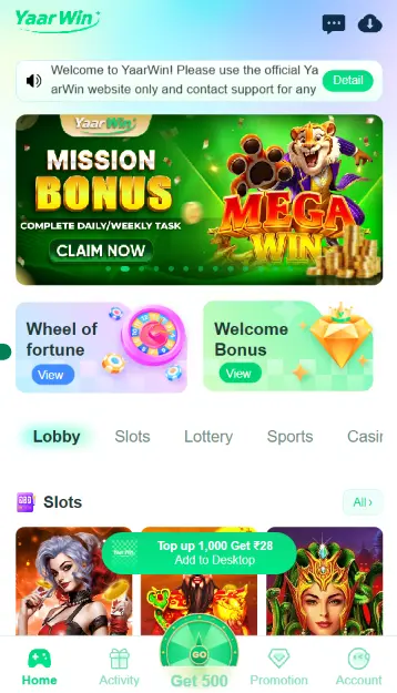 Yaar Win app