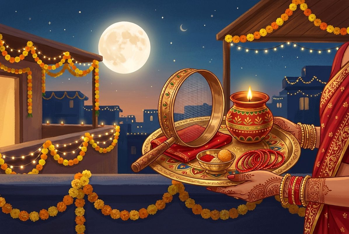 50+ Happy Karwa Chauth Wishes 2026: Messages, Quotes & WhatsApp Status